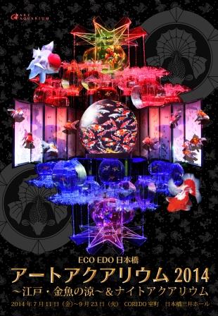 新・夏の風物詩！アートアクアリウムがコレド室町　日本橋三井ホールで開催中！