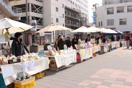 千葉西口マルシェを開催しました。